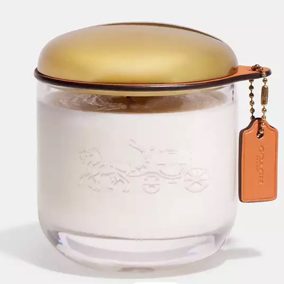 Coach Holiday Candle with Horse and Carriage Stagecoach - Picture 2 of 3